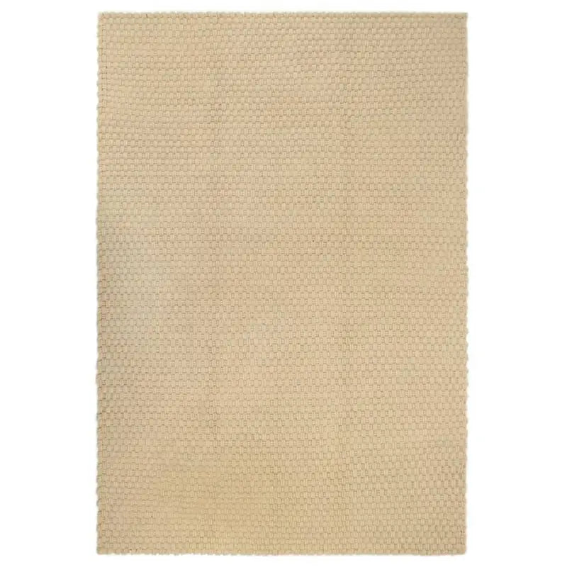 Zacht katoenen vloerkleed voor een warm en beschermd interieur - Naturel / 160 x 230 cm - Vloerkleden