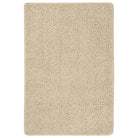 Zacht vloerkleed voor warmte en decoratie in je interieur - Crème / 140 x 200 cm - Vloerkleden