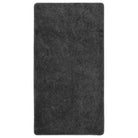 Zacht vloerkleed voor warmte en decoratie in je interieur - Donkergrijs / 80 x 150 cm - Vloerkleden