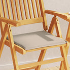 Zachte schuimvulling tuin zitkussens voor optimaal zitcomfort - Taupe / 4 - Stoelkussens