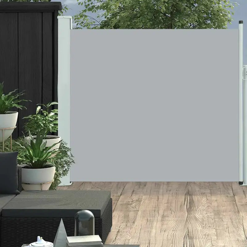Zijdelings Parasol voor Privacy en Bescherming op Terras of Balkon - Grijs / 170 x 300 cm / 1 - Parasols