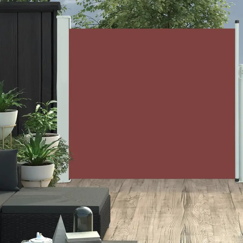 Zijdelings Parasol voor Privacy en Bescherming op Terras of Balkon - Bruin / 170 x 300 cm / 1 - Parasols