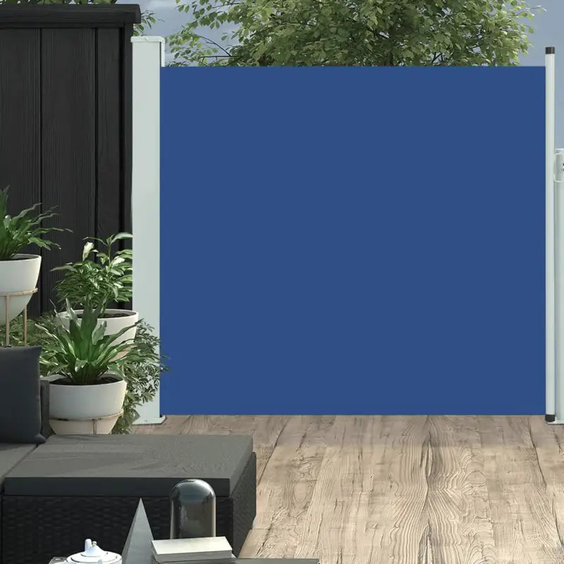 Zijdelings Parasol voor Privacy en Bescherming op Terras of Balkon - Blauw / 170 x 300 cm / 1 - Parasols