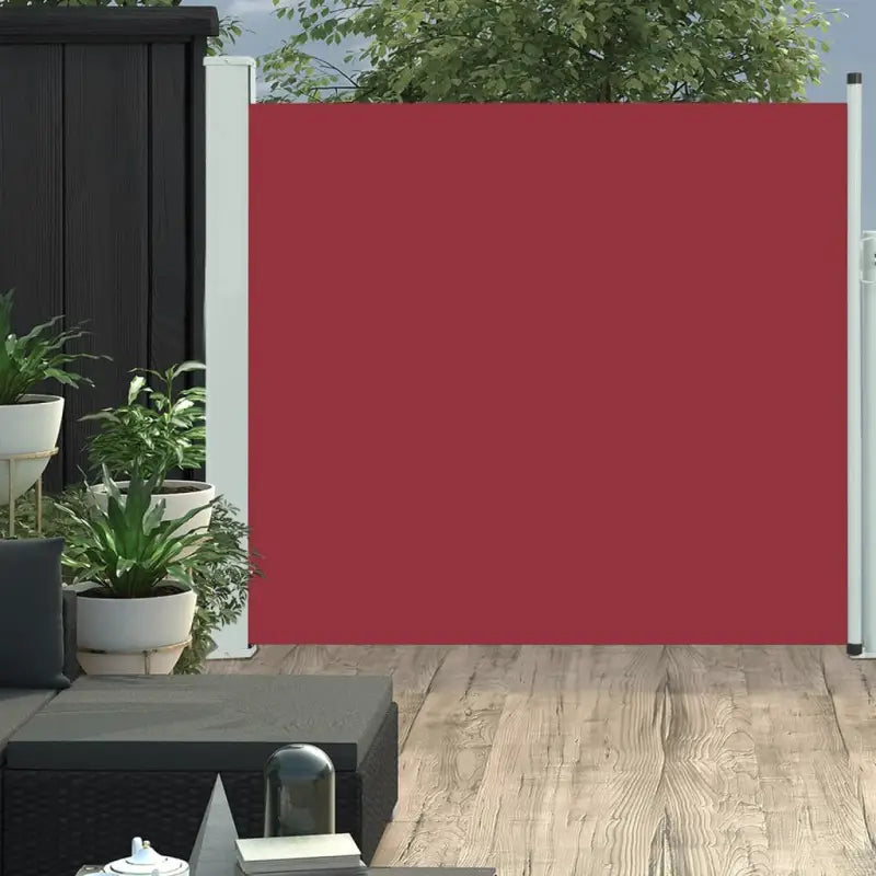Zijdelings Parasol voor Privacy en Bescherming op Terras of Balkon - Rood / 170 x 300 cm / 1 - Parasols en zonneschermen