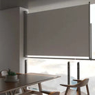 Zijdescherm voor terras en balkon met zon- en windbescherming - Grijs / 160 x 300 cm / 1 - Parasols en zonneschermen