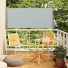 Zijscherm voor terras en balkon voor privacy en bescherming - Grijs / 140 x 300 cm / 1 - Parasols en zonneschermen