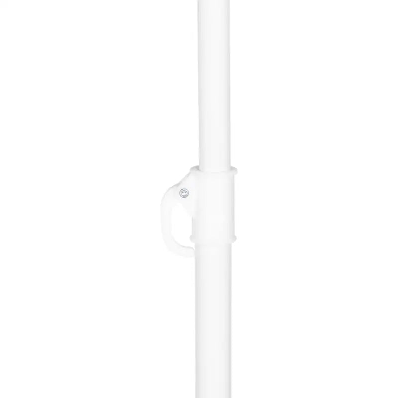 Zilverkleurige coating strandparasol met stalen frame voor UV-bescherming - Parasols en zonneschermen