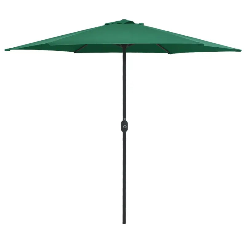 Zonneparasols met aluminium paal geschikt voor zware regenval - Groen / 1 - Parasols en zonneschermen