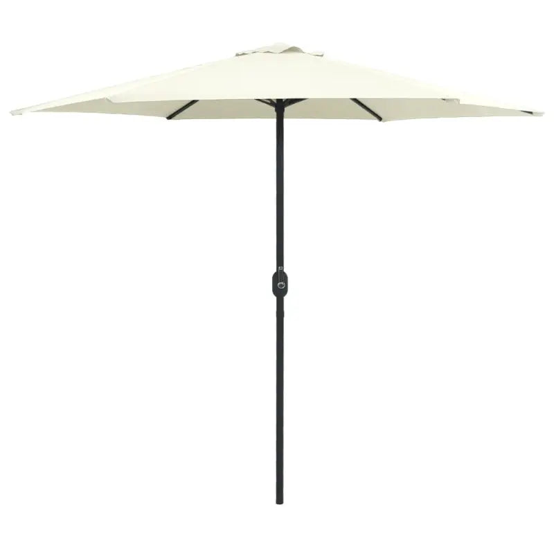 Zonneparasols met aluminium paal geschikt voor zware regenval - Zandwit / 1 - Parasols en zonneschermen