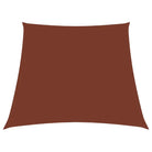 Zonnescherm van pu-gecoat oxford stof voor tuin en terras - Terracotta / 2/4 x 3 m / 1 - Parasols en zonneschermen