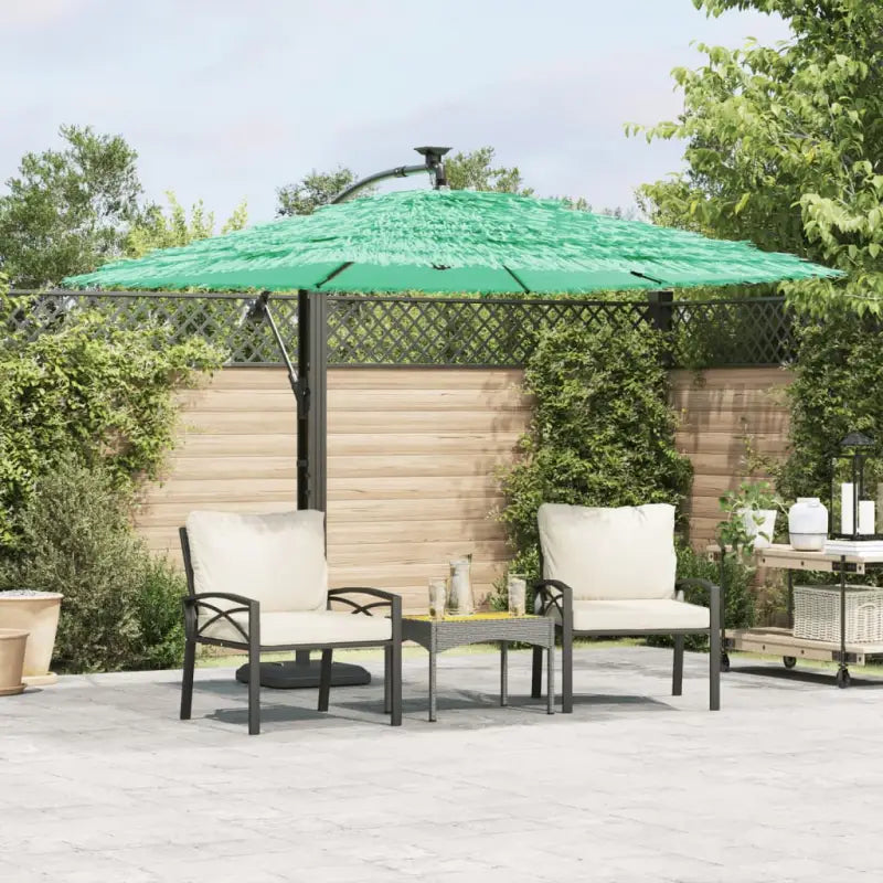 Zonnescherm voor schaduw en uv-bescherming - Groen / 246 x 246 x 230 cm / 1 - Parasols en zonneschermen