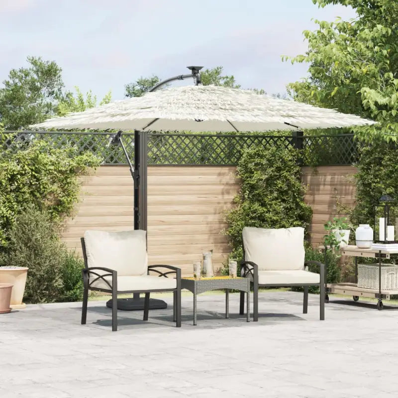Zonnescherm voor schaduw en uv-bescherming - Wit / 246 x 246 x 230 cm / 1 - Parasols en zonneschermen