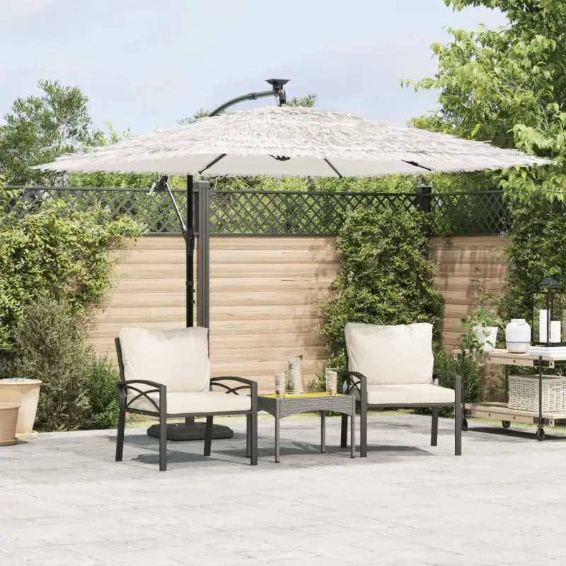 Zonnescherm voor schaduw en uv-bescherming - Wit / 269 x 269 x 235 cm / 1 - Parasols en zonneschermen