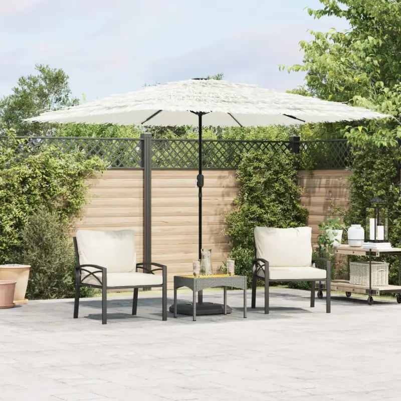 Zonnescherm voor schaduw en uv-bescherming - Wit / 290 x 290 x 238 cm / 1 - Parasols en zonneschermen