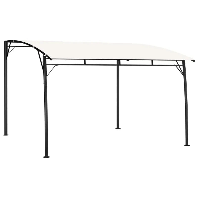 Zonnewiezel voor tuinfeest met stevig metalen frame - Crème / 3 x 3 x 2.55 m / 1 - Partytenten & prieëlen