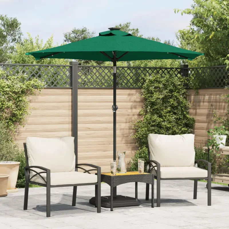 Zorg ervoor dat je parasol je beschermt tegen schadelijke UV-stralen - Groen / 1 - Parasols en zonneschermen