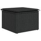 Zwart Loungeplatform met waterdichte tas en gepoedercoat staal - Tuinsets