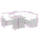 Zwarte loungeset met gepoedercoat staal en comfortabele afmetingen zitting - Tuinsets