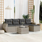 Zwarte loungeset van gepoedercoat staal voor tuin of terras - Lichtgrijs / Zonder tafel - Tuinsets