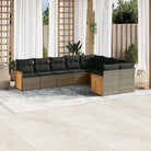 Zwarte tuinset met waterdichte zak en gepoedercoat staal voor buiten - Grijs / Zonder tafel - Tuinsets