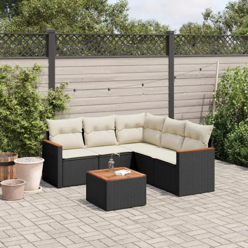 Zwarte tuinset van gepoedercoat staal met waterdichte tas - Tuinsets