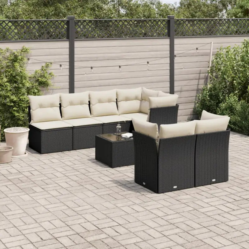 Zwarte tuinset van gepoedercoat staal voor comfortabel buitenkijken - Tuinsets