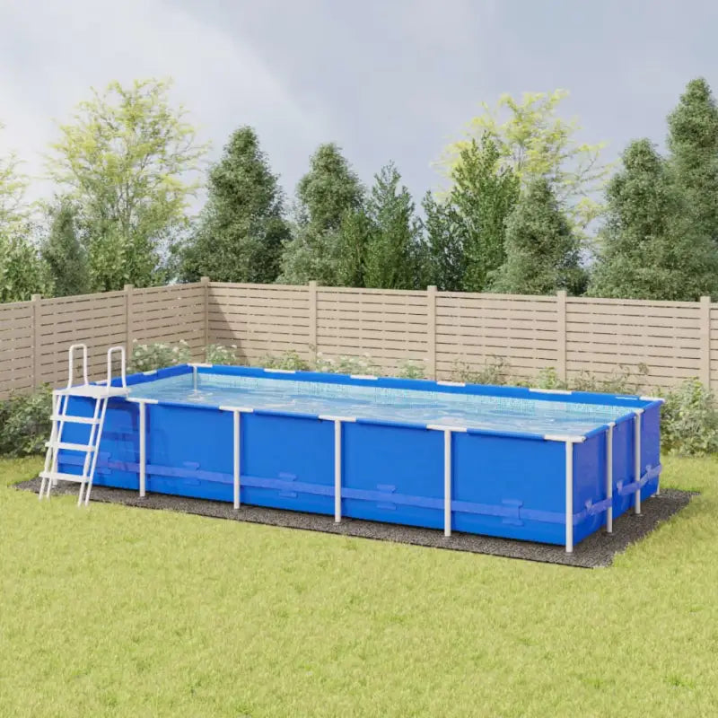 Zwembadgrondzeil van polyester geotextiel voor bescherming en duurzaamheid - 999 x 500 cm / 1 - Zwembadhoezen &