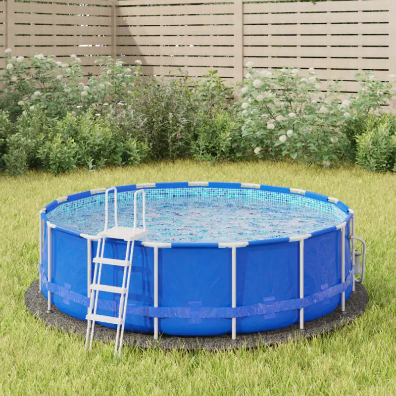 Zwembadgrondzeil van polyester geotextiel voor bescherming en duurzaamheid - Ø 244 cm (2 mm) / 1 - Zwembadhoezen &
