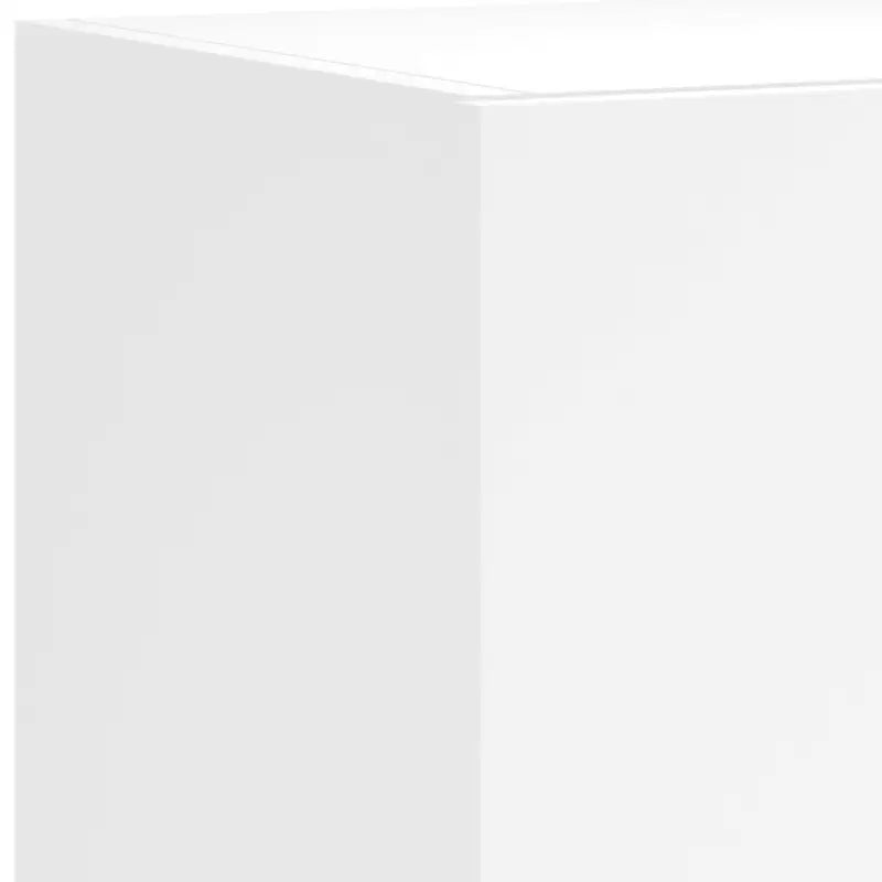 Zwevend tv-meubel met rgb led-verlichting en bewerkt hout - Tv-meubels