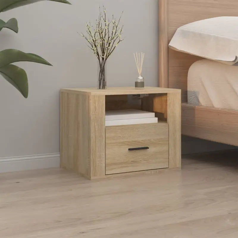 Zwevende nachtkastjes met elegant ontwerp en hoogwaardig bewerkt hout - Nachtkastjes