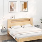 Zwevende nachtkastjes voor een elegante en ruimtebesparende muurdecoratie - Grijs sonoma / 2 - Nachtkastjes
