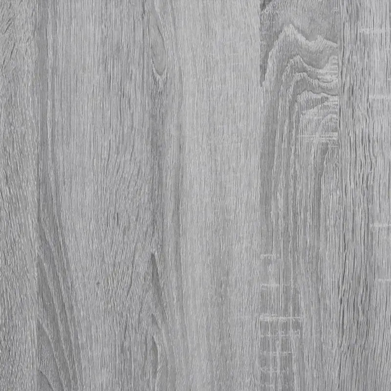Zwevende schap van bewerkt hout in grijs Sonoma voor maximale ruimtegebruik - Wandplanken
