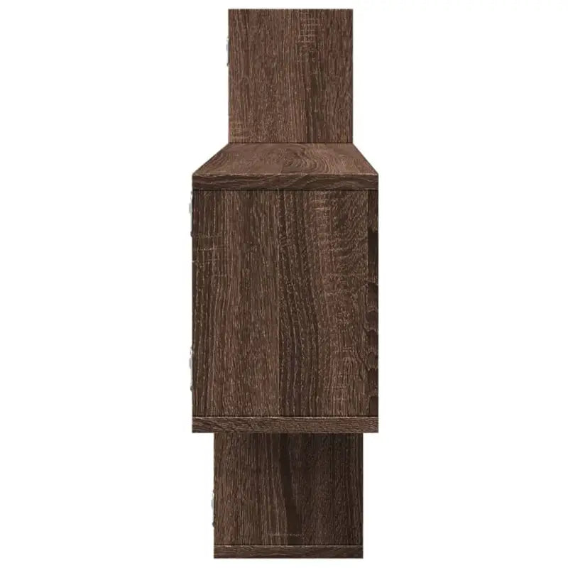 Zwevende schap van bewerkt hout voor maximale ruimtegebruik - Wandplanken